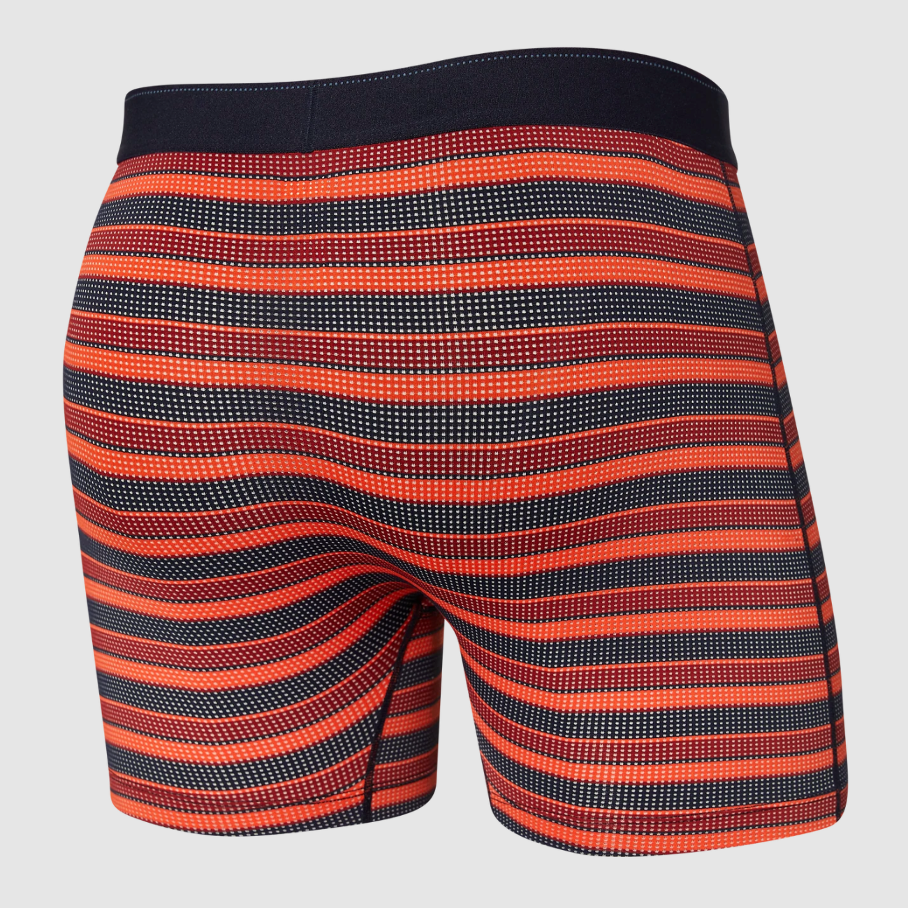 Quest Boxer Brief Red Solar Strp - Beau Outfitters