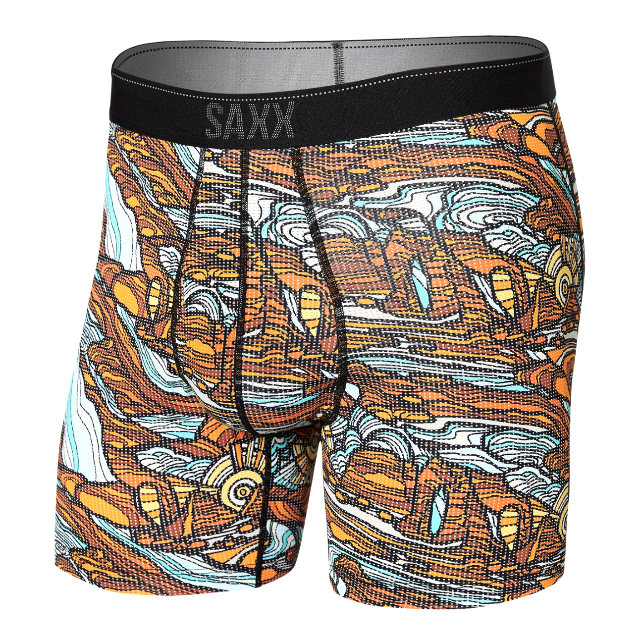 Quest Boxer Brief Landscape Multi - Beau Outfitters
