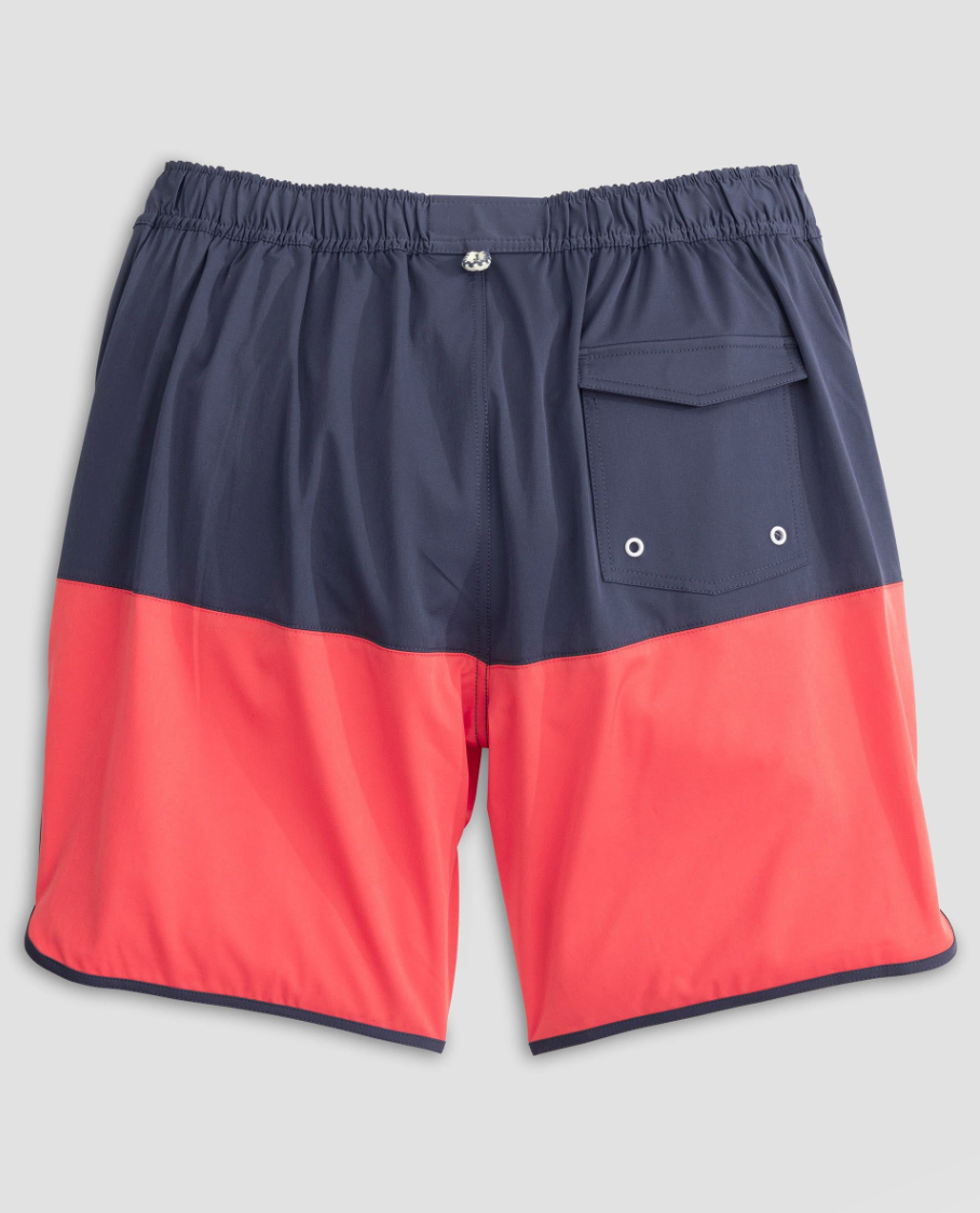 7" Tully Half-Elastic Swim Short Lake - Beau Outfitters