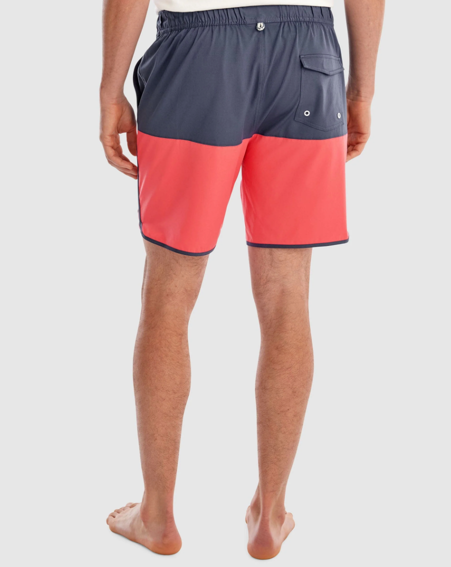 7" Tully Half-Elastic Swim Short Lake - Beau Outfitters