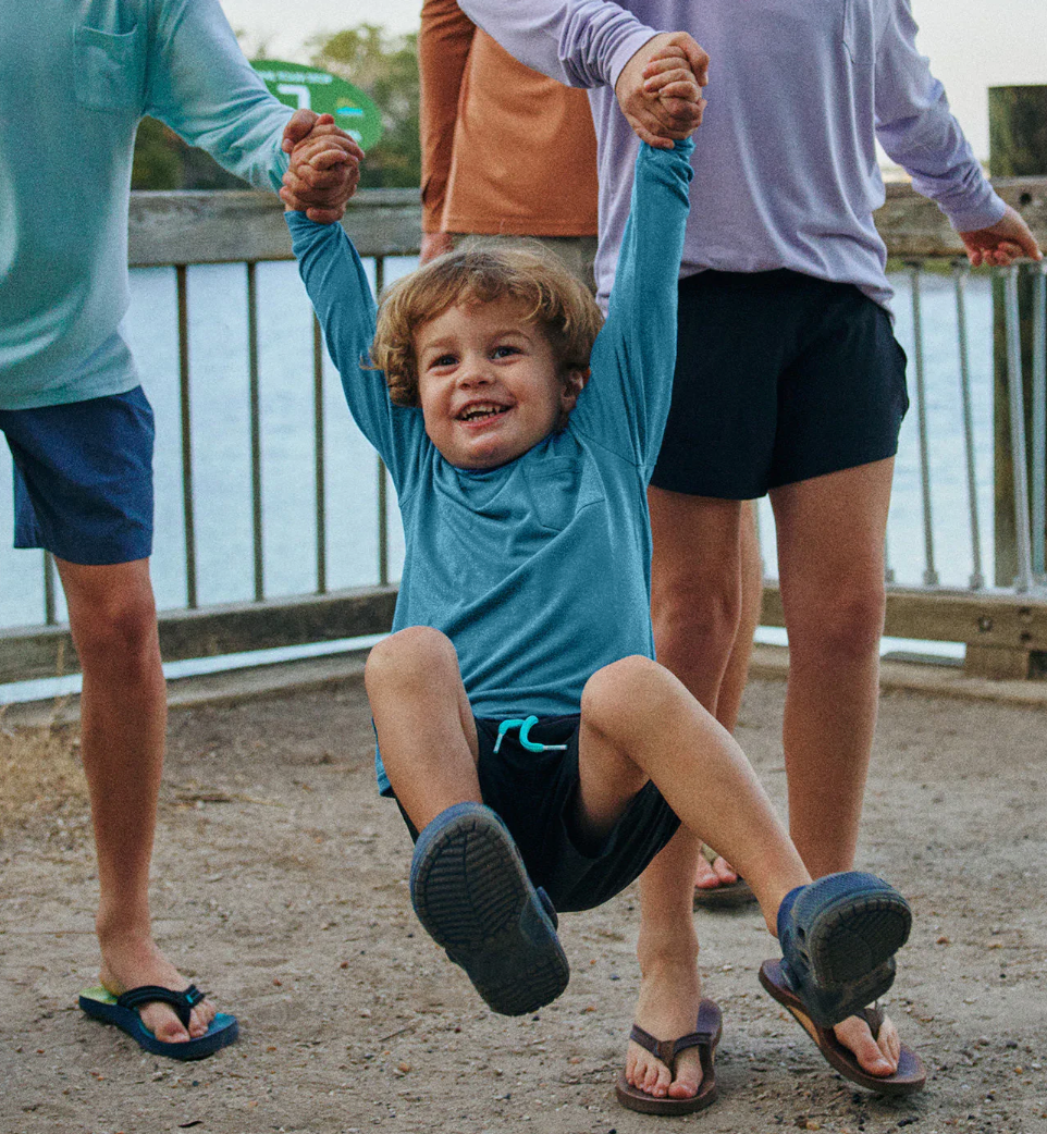 Toddler Bamboo Shade Hoody Slate Blue - Beau Outfitters