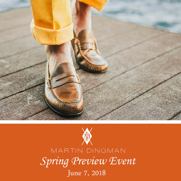 Martin Dingman Trunk Show at Beau Outfitters