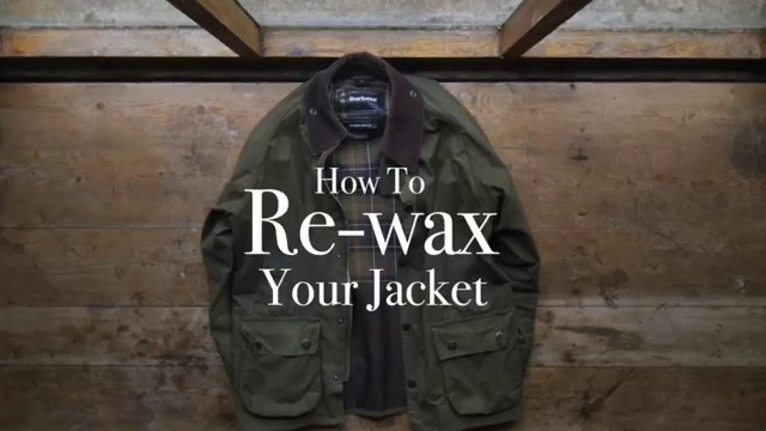How to Re-Wax Your Barbour Jacket
