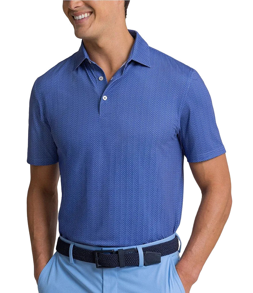 Raise The Par Driver Polo Nautical Blue