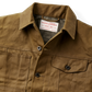 Tin Cloth Short Lined Cruiser Jacket Dk Tan