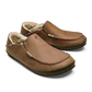Moloa Slipper Toffee/Dk Wood