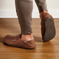 Moloa Slipper Toffee/Dk Wood