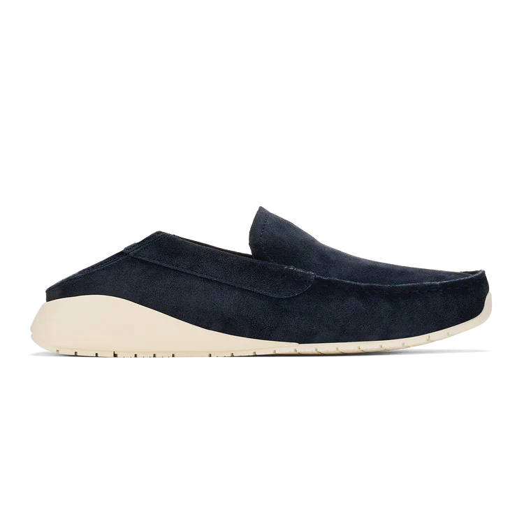 KA' A Italian Suede Loafer Navy