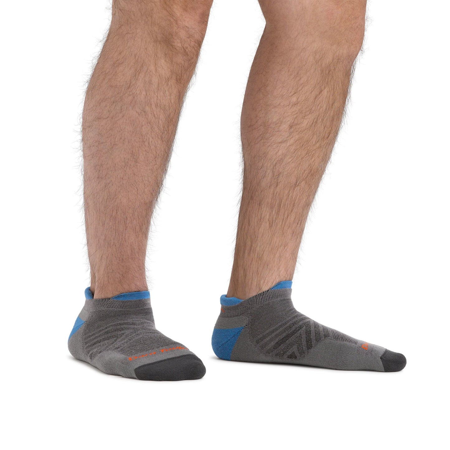 CoolMax Lightweight No-Show Socks Gray
