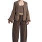 Ws Emmerson Slim Barrel Pant Brown