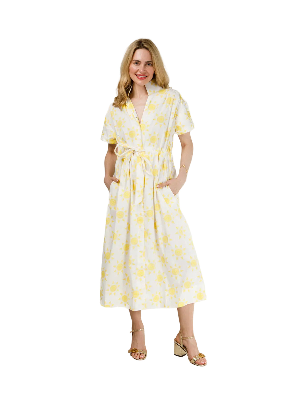 Ws Bria Dress Lemon Sunshine