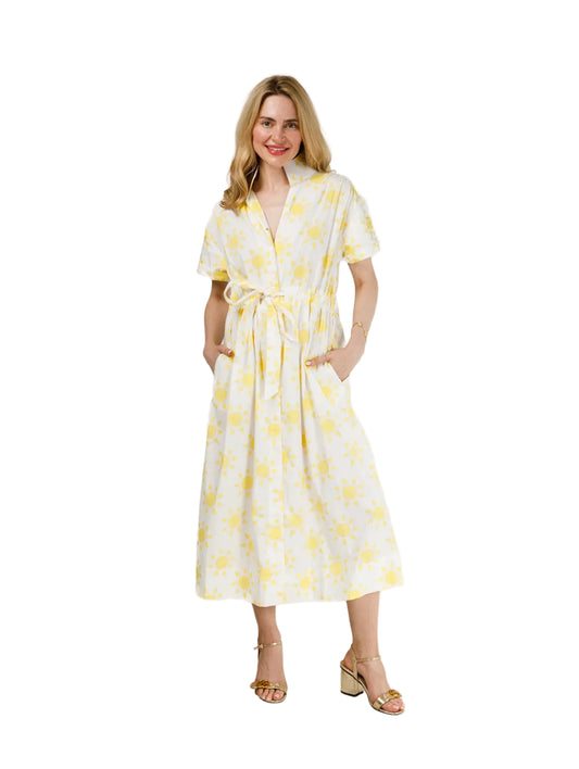 Ws Bria Dress Lemon Sunshine