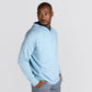 Pine Performance 1/4 Zip Hoodie Stream Blue