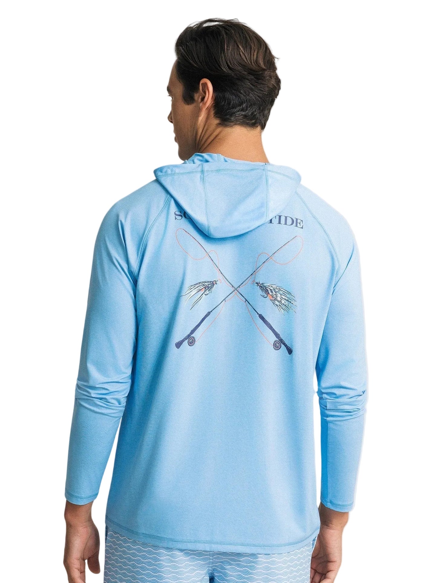 Crossed Lines Coastal Breeze Hoodie Ocean Channel