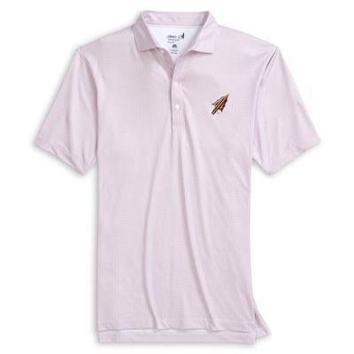 FSU Slade Perf Polo Spear Logo Maroon