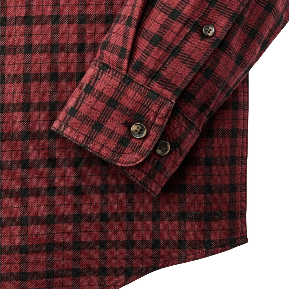Lightweight Alaskan Guide Shirt Port/Black Plaid