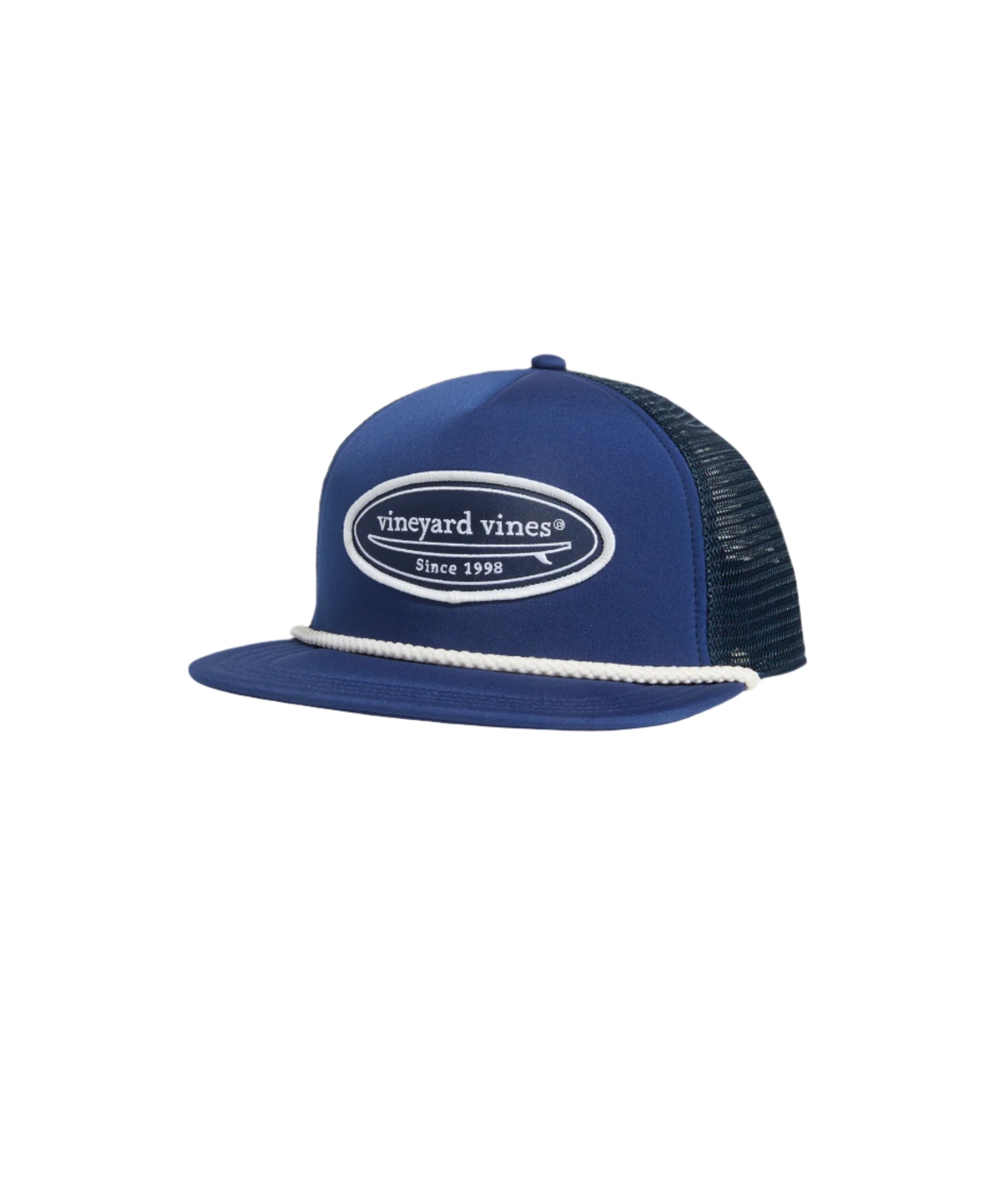 Surf Logo Patch Foam Trucker Hat Navy