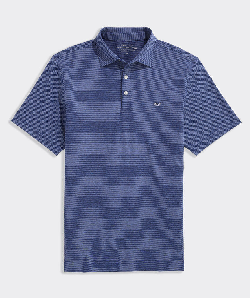 St. Jean Stripe Sankaty Polo Blue/Summer Evening