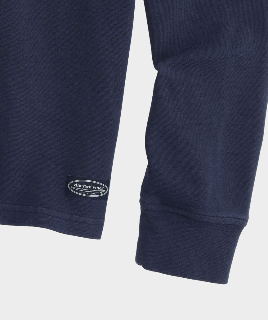 Coastline 1/4 Zip Nautical Navy