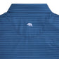 Atlantic Stripe Performance Polo Ensign Blue