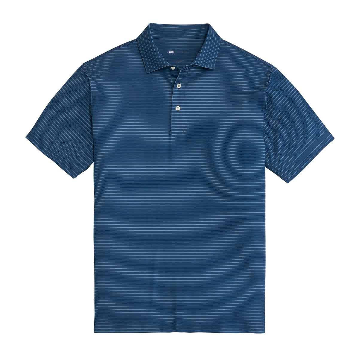 Atlantic Stripe Performance Polo Ensign Blue