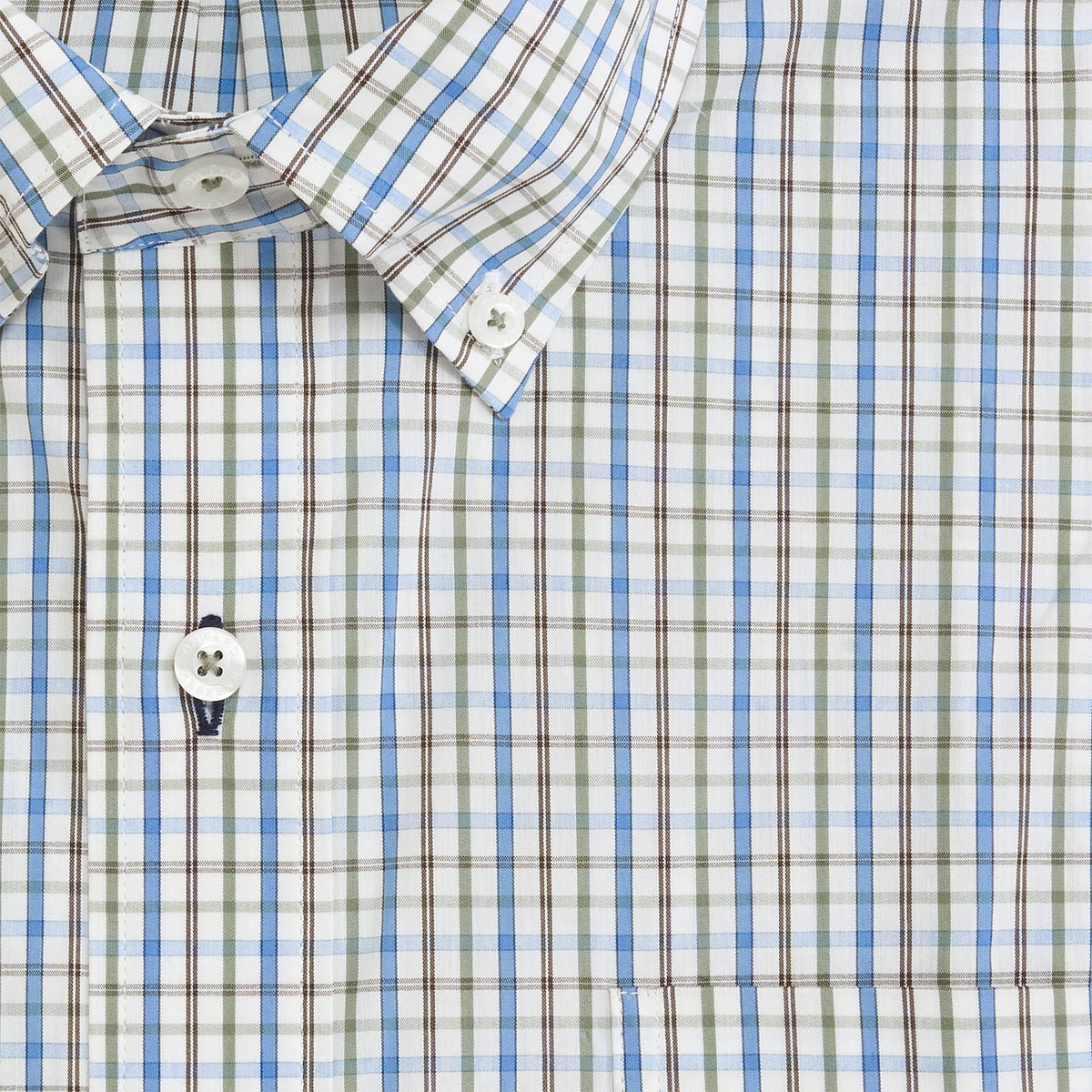 Rutledge Classic Fit Quad Shirt Chocolate