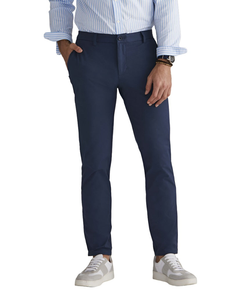 On The Go Perf Pant Blue Blazer