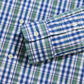 Audubon Plaid Perf Cotton Shirt Olive Dusk