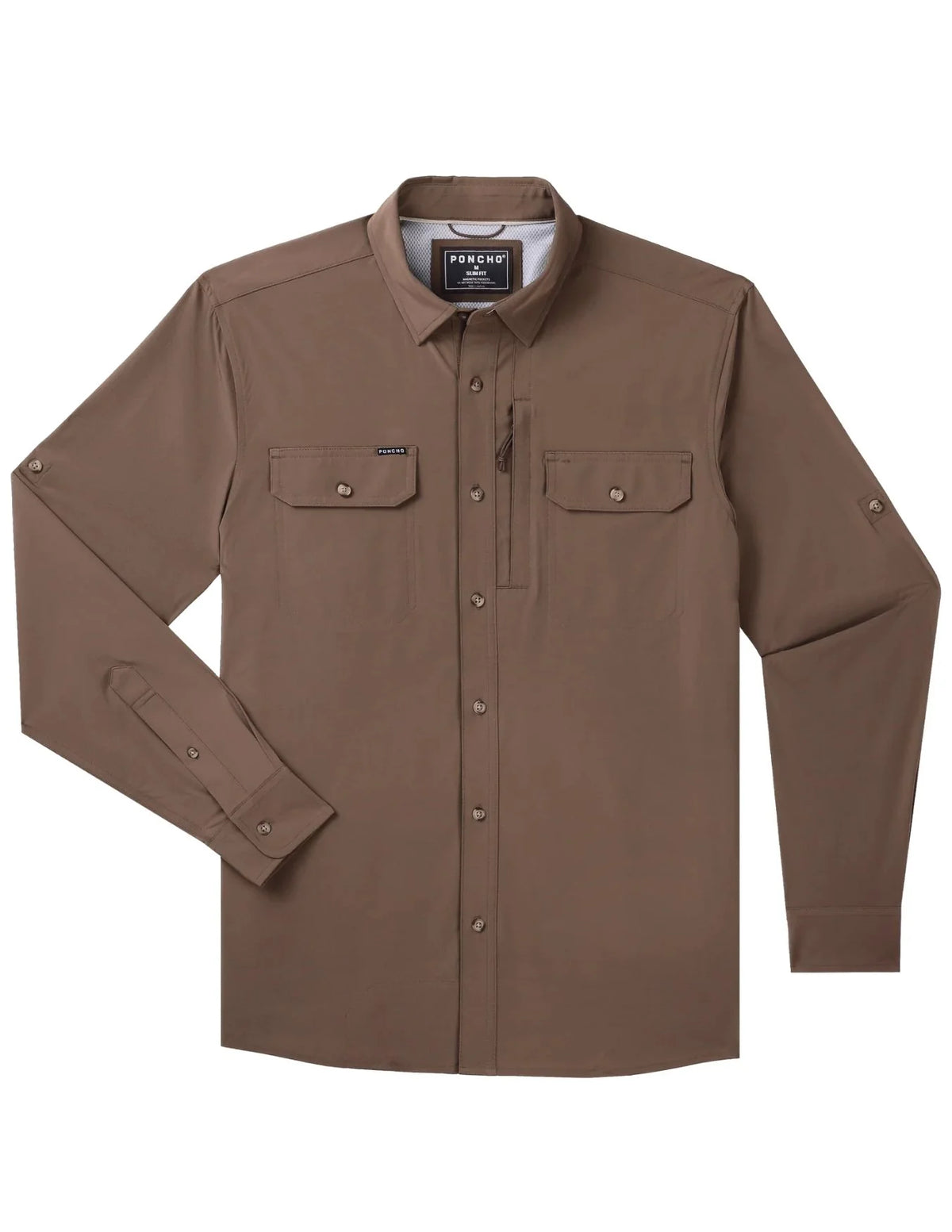 The Clark Original LS Shirt Brown