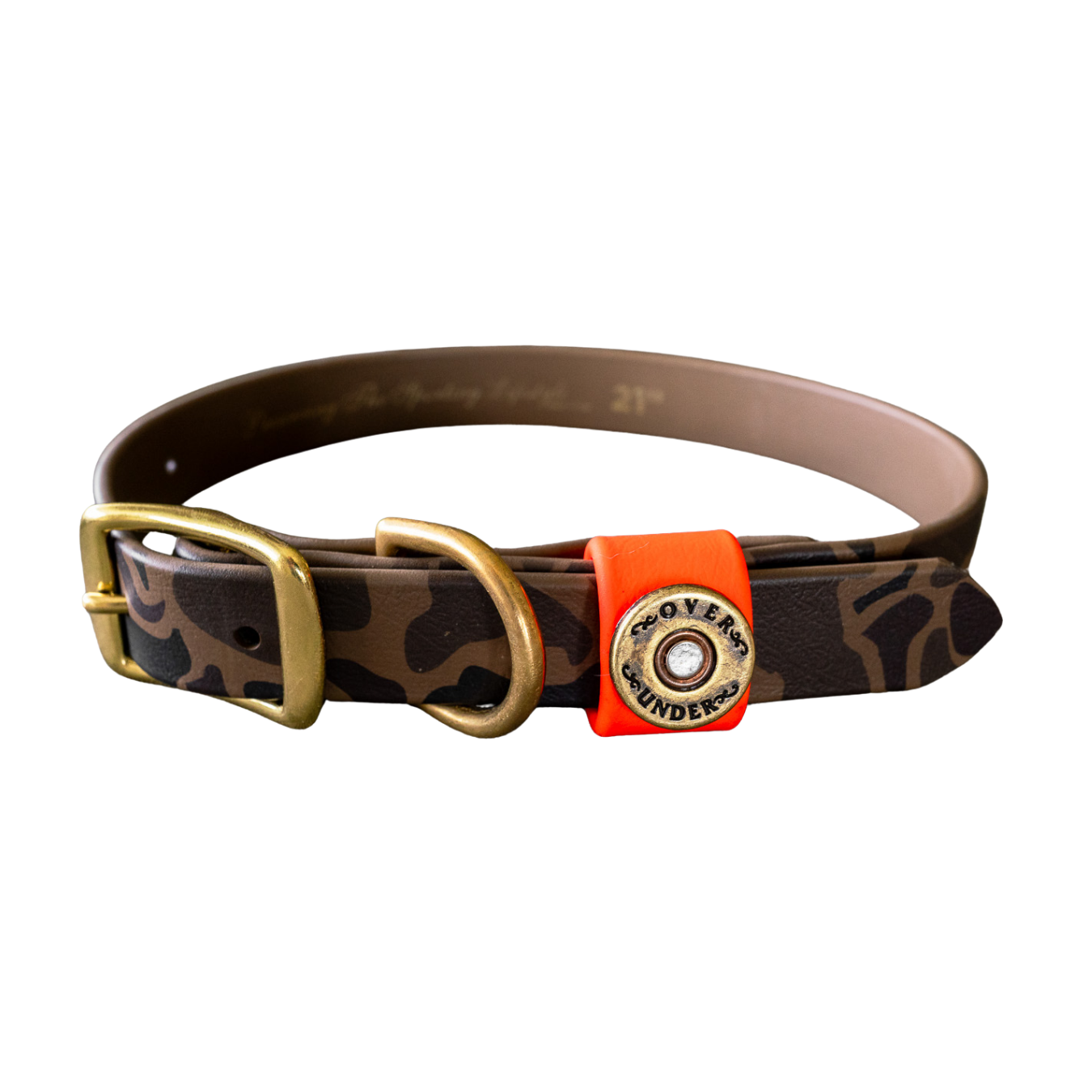 Water Dog Collar - Duck Camo/Orange Keeper
