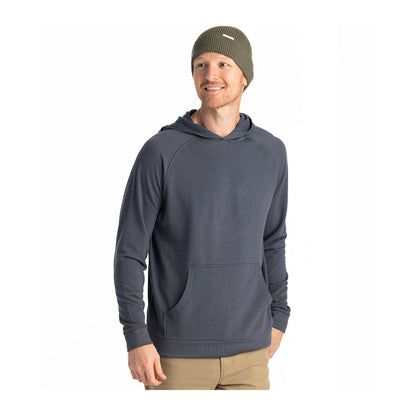 Bamboo Lightweight Fleece Hoodie Storm Cloud