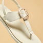 Ws La'i T-Bar Sandal White Sand/Sand