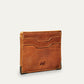 William Front Pocket Card Case Cognac