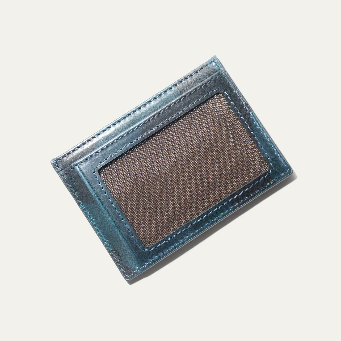 The Military Pocket Card Case Blue