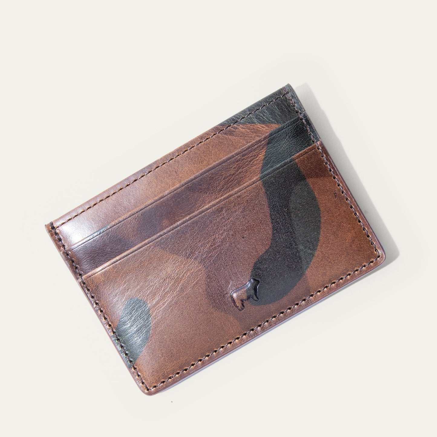 The Military Pocket Card Case Green