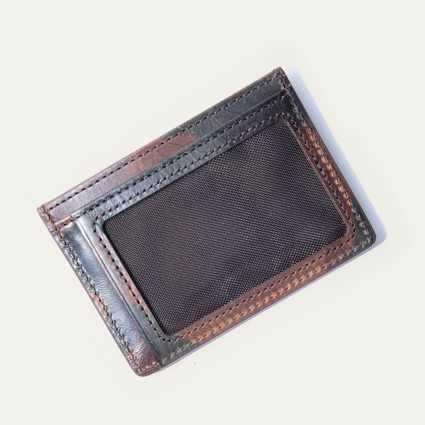 The Military Pocket Card Case Green