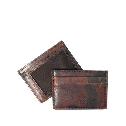 The Military Pocket Card Case Green