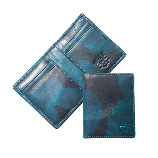 The Military Front Pocket Wallet Blue