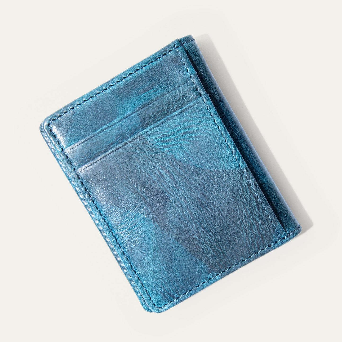 The Military Front Pocket Wallet Blue