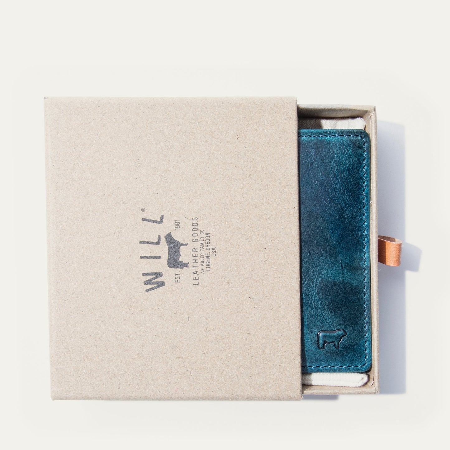 The Military Front Pocket Wallet Blue
