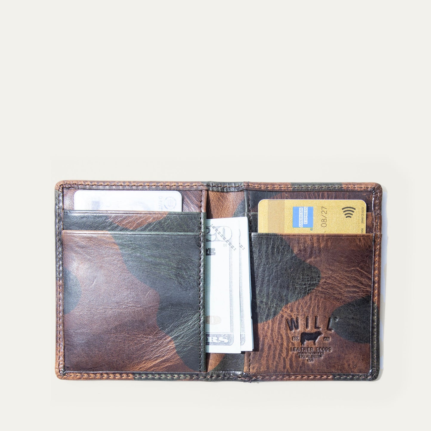 The Military Front Pocket Wallet Green