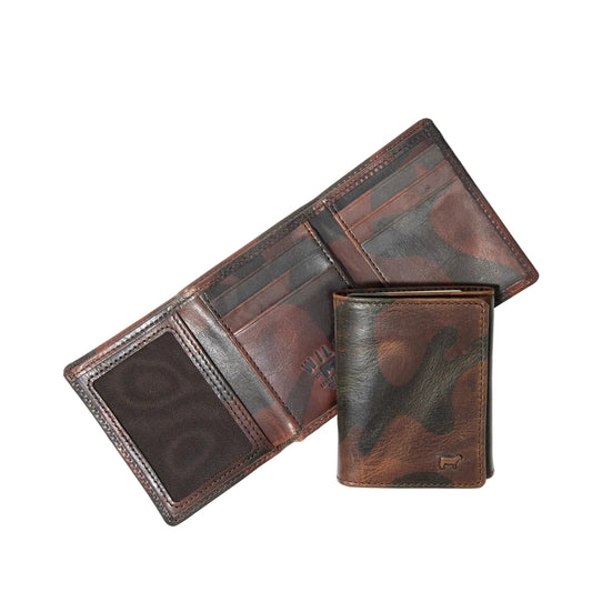 The Military Trifold Wallet Green