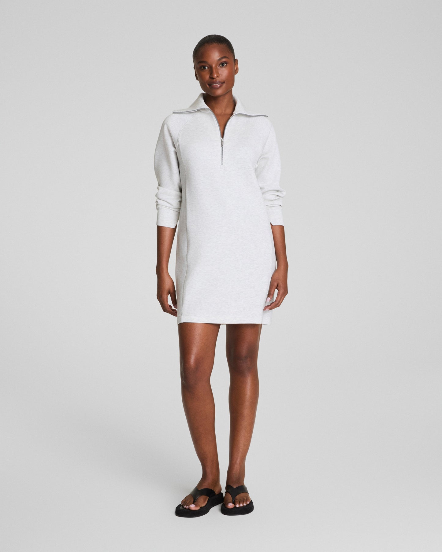 Ws AirEssentials® Half Zip Dress Vivid Grey