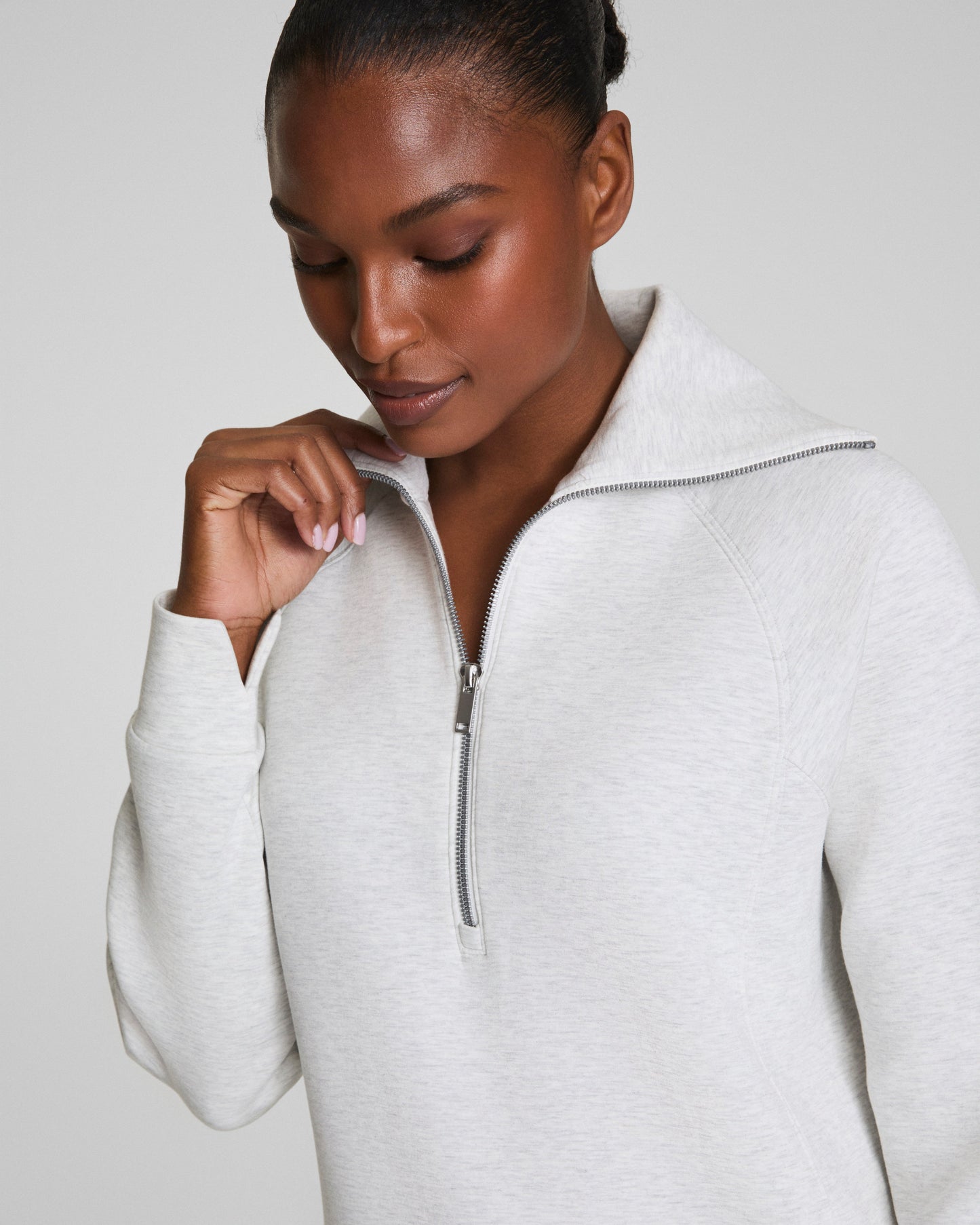 Ws AirEssentials® Half Zip Dress Vivid Grey