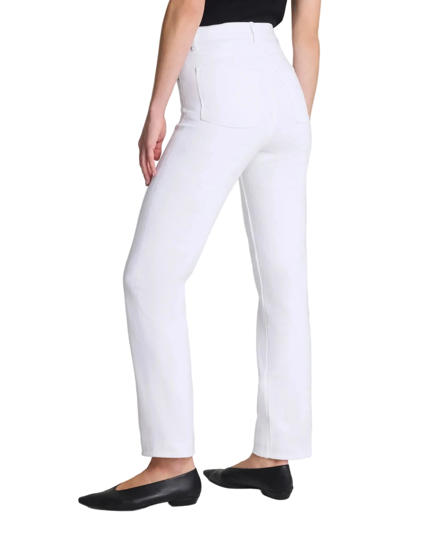 Ws SPANXshape 360 90s Straight Leg Jeans White