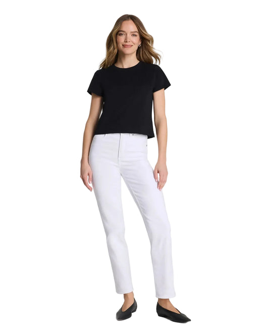 Ws SPANXshape 360 90s Straight Leg Jeans White