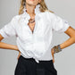 Ws Southern Lover Tuxedo Shirt White