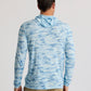 Bamboo Lightweight Hoodie Seasmoke Camo Surf Blue