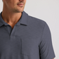 Bamboo Slub Polo II Storm Cloud