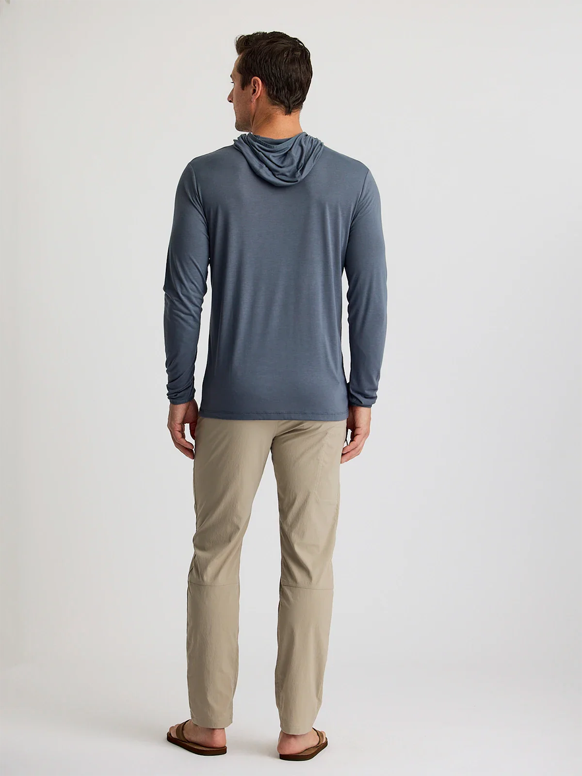 Bamboo Lightweight Hoodie Storm Cloud